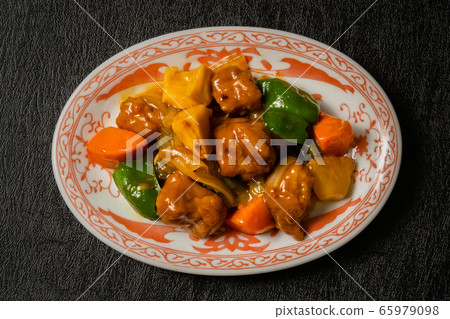 糖醋排骨中國食品糖醋排骨 糖醋排骨中國食品糖醋排骨 65979098