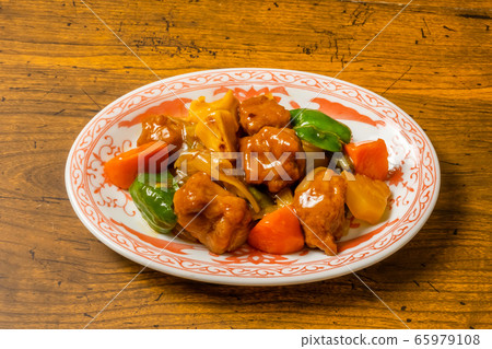 糖醋排骨中國食品糖醋排骨 糖醋排骨中國食品糖醋排骨 65979108