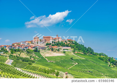 Italy La Morra Village and World Heritage "Vineyards of Piedmont" 65980346