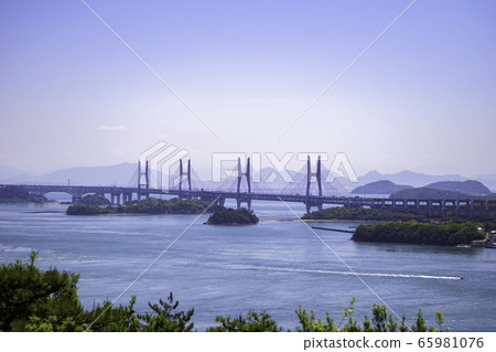 岡山縣倉敷市瀨戶大橋 65981076