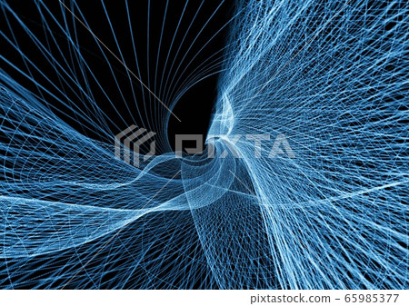 抽象藍色紡織羽毛 65985377