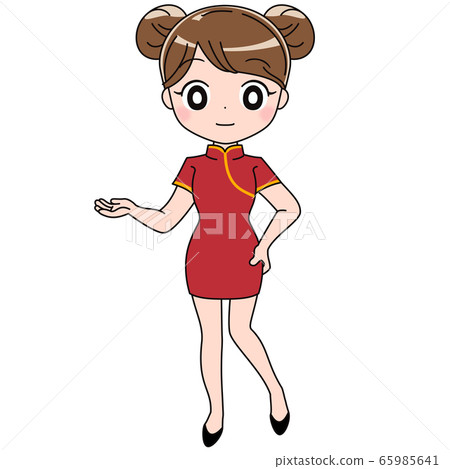 中國服飾女性姿勢指南 中國服飾女性姿勢指南 65985641