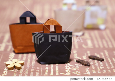 摺紙可愛的微型購物環保袋 65985672