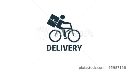 delivery, distribution, bike 65987136