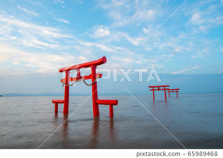 Daiyu Shrine Underwater Torii Daiyu Shrine Underwater Torii 65989468