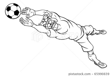 Bulldog Soccer Football Player Sports Mascot Bulldog Soccer Football Player Sports Mascot 65990839