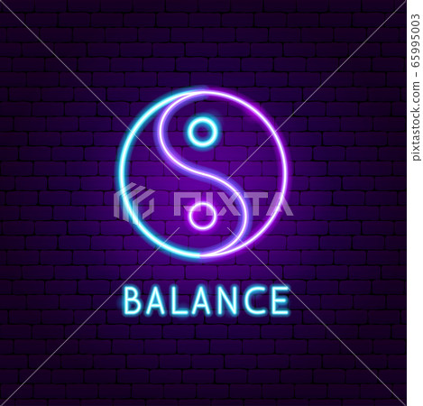 Balance Neon Label 65995003