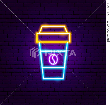 Coffee Cup Neon Sign 65995129