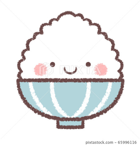 Rice face - Stock Illustration [65996116] - PIXTA