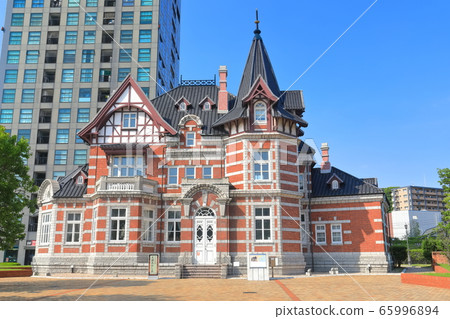 [Fukuoka] Kitakyushu City Dalian Friendship Memorial Hall under sunny weather 65996894