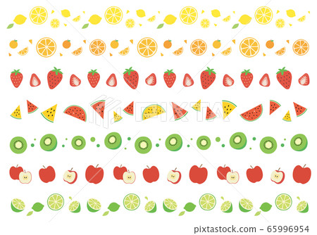Fruit decorative ruled set 65996954