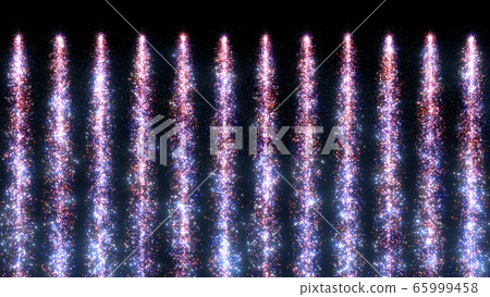 Light falls fireworks glitter particle waterfall 3d illustration background background 65999458