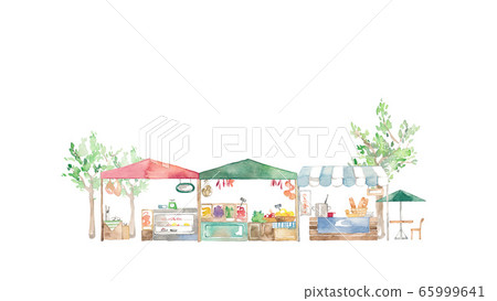 Market landscape, food system 65999641