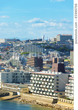 Coastline cityscape of Tarumi-ku, Kobe city, Hyogo prefecture Coastline cityscape of Tarumi-ku, Kobe city, Hyogo prefecture 65999708