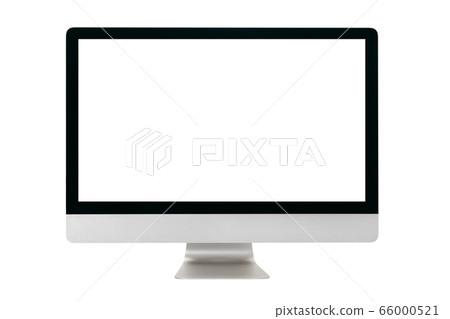 Computer monitor isolated 66000521
