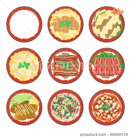 Bowl illustration set 66000539