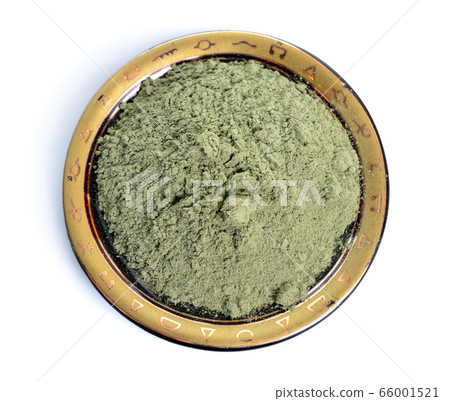 Powder from Indigofera tinctoria, also called true Powder from Indigofera tinctoria, also called true 66001521