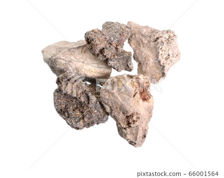 Palo Santo incense resin. Isolated on white 66001564