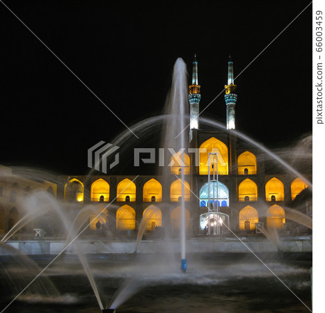 Amir Chakhmaq Complex square and fountain at Amir Chakhmaq Complex square and fountain at 66003459