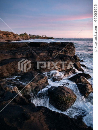 Cliffs near Tanah Lot water temple in Bali Cliffs near Tanah Lot water temple in Bali 66003906
