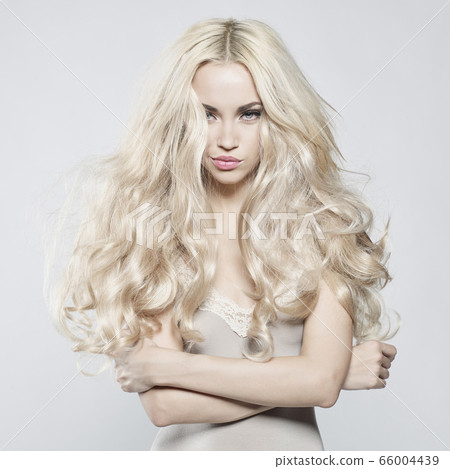 Fashion portrait of young sensual woman photography studio. Fashion portrait of young sensual woman photography studio. 66004439