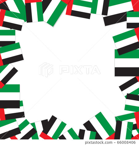 UAE flag frame 66008406