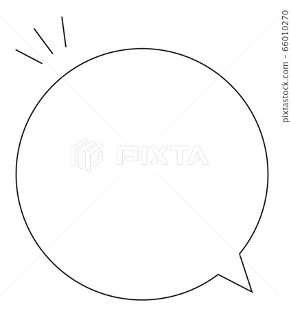 Speech bubble Speech bubble 66010270