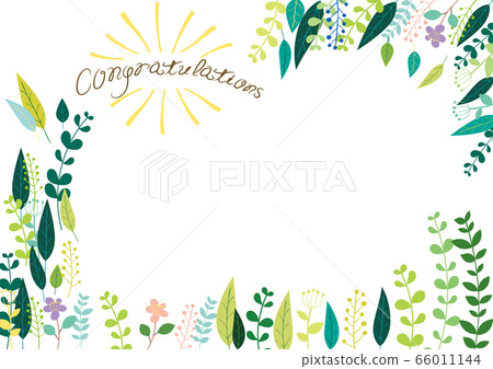 Scandinavian style flower frame simple Scandinavian style flower frame simple 66011144
