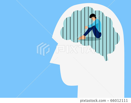 Mental health, illness ,brain development... - Stock Illustration  [66012111] - PIXTA