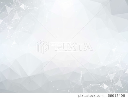Abstract Gray Polygonal Space Background with 66012406