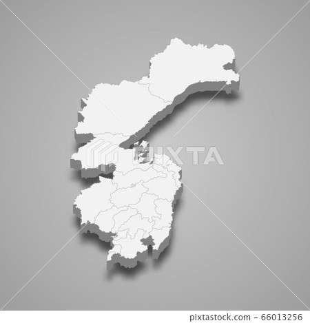3d map region of Russia Template for your design 3d map region of Russia Template for your design 66013256