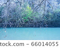 Beautiful airy transparent turquoise landscape. 66014055