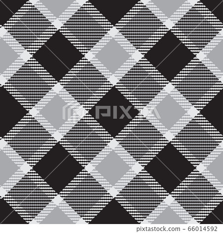 Classic checkered black grey pattern tartan. Classic checkered black grey pattern tartan. 66014592