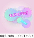 Created gradient freeform subscribe banner 66015093