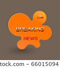 Breaking news created freeform banner 66015094
