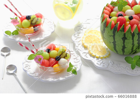 下午茶時間與西瓜水果拳 66016888