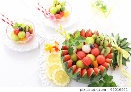 下午茶時間與西瓜水果拳 66016921