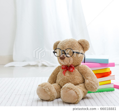 Positive minimalist and colorful room for kids and 66018881