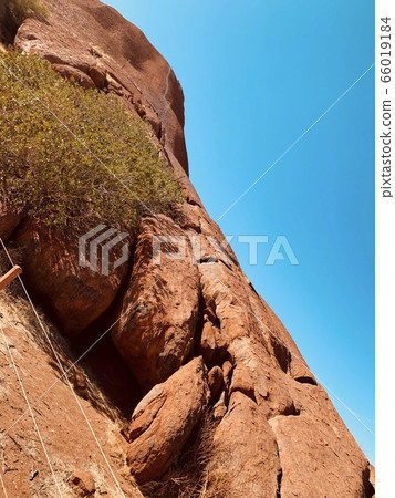 烏魯魯岩石表面艾爾斯岩石基地澳大利亞 66019184