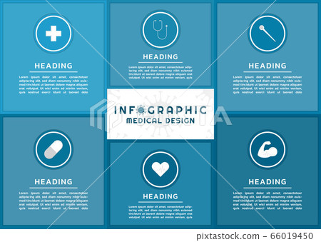 Infographic square shape design for medical icon Infographic square shape design for medical icon 66019450