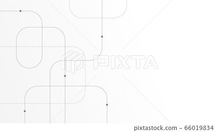 Abstract geometric connect lines and dots.Simple technology graphic background.Illustration Vector design Network and Connection concept. 66019834