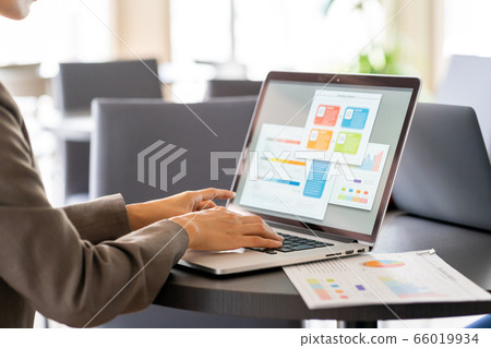 laptop, notebook computer, using laptop 66019934