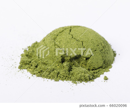 Heap of matcha green tea powder isolated on white background, Organic product from the nature for healthy with traditional style Heap of matcha green tea powder isolated on white background, Organic product from the nature for healthy with traditional style 66020096
