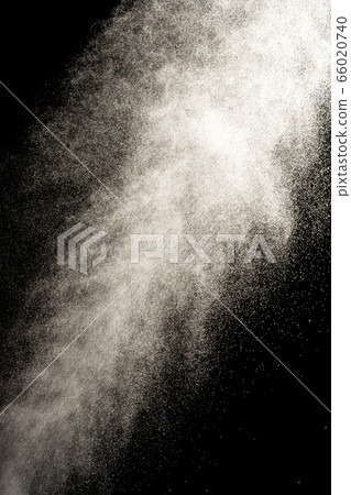 close up of spray water on black background 66020740