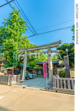 東京上野下穀神社的城市景觀 東京上野下穀神社的城市景觀 66021290