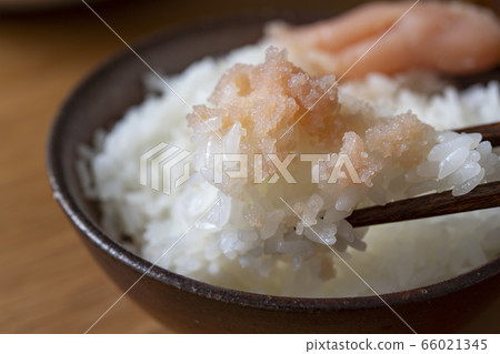 Tarako and white rice Tarako and white rice 66021345