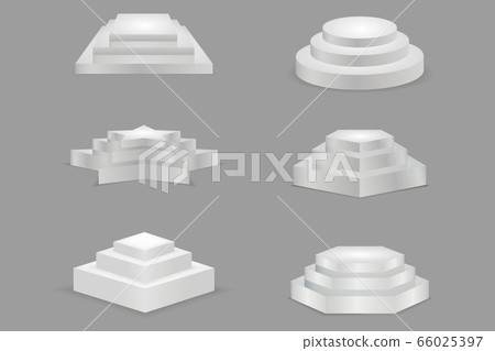 Collection of Podium realistic. Collection of Podium realistic. 66025397