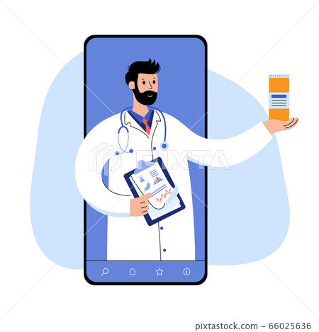 Online medicine concept 66025636