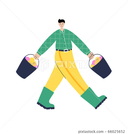 Garden work concept vector  66025652