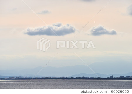 Clouds in the sky of Enoshima Higashihama 66026060